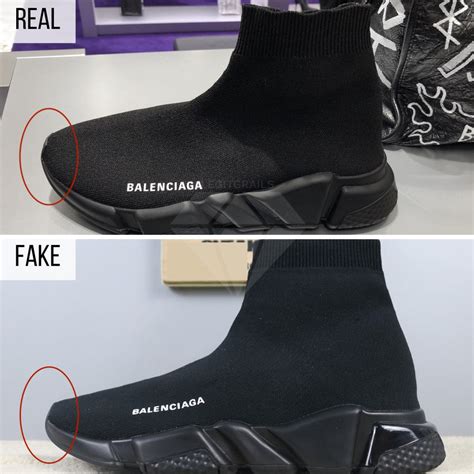 sock sneakers balenciaga fake